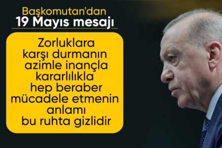 Präsident Erdoğan betonte den „Geist des 19. Mai“