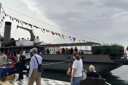 TCG Nusret Museum Ship wird in TRNC für die Öffentlichkeit geöffnet