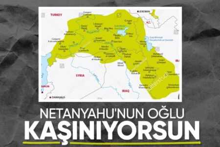Unauffälliger Beitrag von Netanyahus Sohn: Sein Blick ist auf türkisches Territorium gerichtet