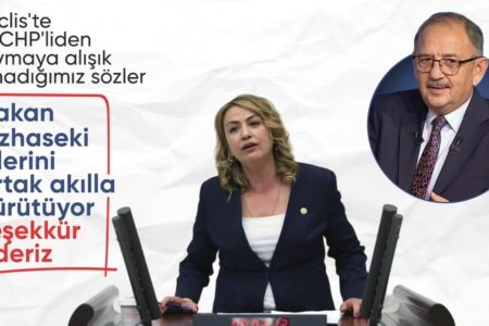 Vielen Dank an Mehmet Özhaseki vom CHP Hatay-Stellvertreter Nermin Yıldırım Kara