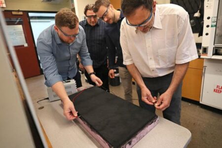 Alle Häuser werden zu riesigen Batterien: Es wurde Beton entwickelt, der Strom speichert