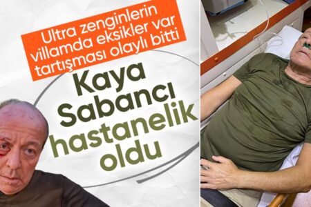 Angriff auf Geschäftsmann Kaya Sabancı: Er wurde ins Krankenhaus eingeliefert