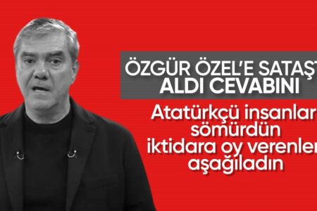 CHPs harte Reaktion auf Yılmaz Özdil, der harte Worte gegen Özgür Özel verwendete