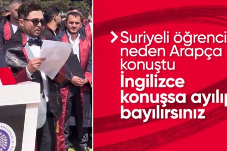 Die Rede eines syrischen Studenten bei der Abschlussfeier war verfälscht