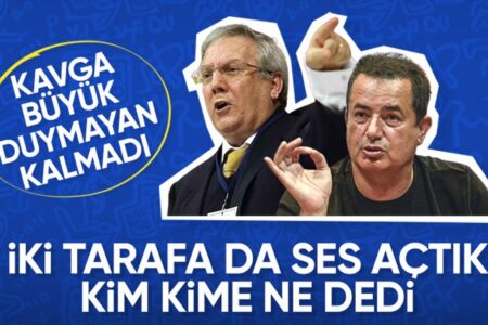 Die Spannungen zwischen Aziz Yıldırım und Acun Ilıcalı wachsen: Gegenseitige harte Äußerungen