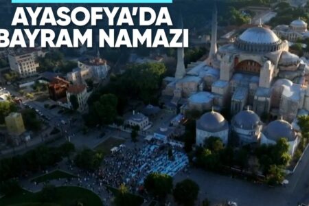 Eid-Gebetsdichte in der Hagia Sophia
