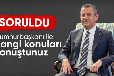 Erstes Statement von Özgür Özel nach dem Treffen mit Präsident Erdoğan