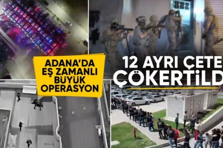 In Adana wurden zwölf weitere Drogenbanden verhaftet