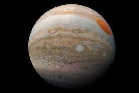 James Webb entdeckte komplexe Strukturen im oberen Teil des Jupiter