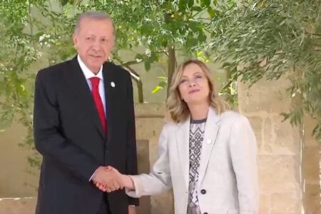 Präsident Erdoğan besuchte den G-7-Gipfel