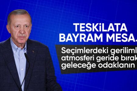 Präsident Erdoğan feierte mit Organisationen der AK-Partei