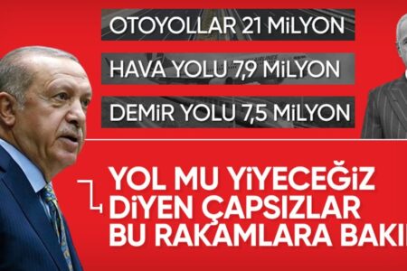 Präsident Erdoğan: Wir haben den Lohn der Transportinvestitionen bekommen, wir bekommen ihn