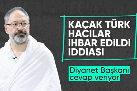 Präsident für religiöse Angelegenheiten Ali Erbaş: Wir haben keinen einzigen Bürger in Mekka denunziert