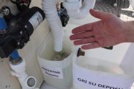 Projekt, das den Schülern in Samsun Tonnen von Wasser sparen wird
