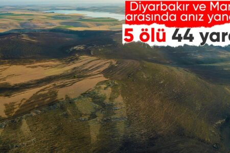 Stoppelfeuer zwischen Diyarbakır und Mardin: 5 Menschen kamen ums Leben