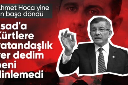 Ahmet Davutoğlu machte Assad für die Ereignisse in Syrien verantwortlich