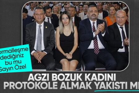 CHP, das Dilruba Kayserilioğlu im Protokoll beherbergte, reagierte