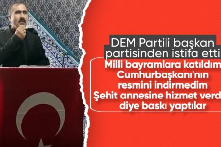 Der Bürgermeister von Taşlıçay in Ağrı, Budak, ist aus der DEM-Partei ausgetreten