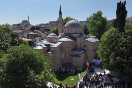 Der kostenpflichtige Besuchszeitraum in der Kariye-Moschee hat begonnen