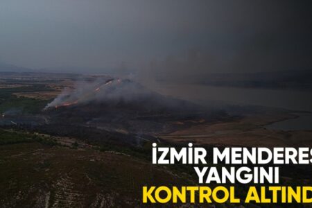 Der Waldbrand in Izmir Menderes ist unter Kontrolle