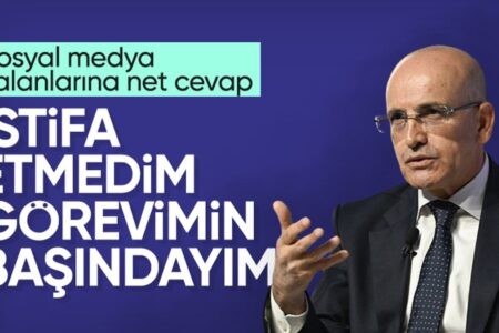 Die Rücktrittsthese von Mehmet Şimşek wurde dementiert