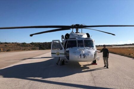 Die von der Türkei nach Griechenland geschickten Flugzeuge begannen ihre Mission