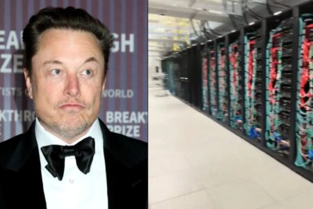 Elon Musk teilte das Bild von Teslas überlegenem Computer namens Cortex