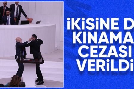 Faustkampf in der Großen Türkischen Nationalversammlung: Zwei Abgeordnete wurden zu Verweisen verurteilt