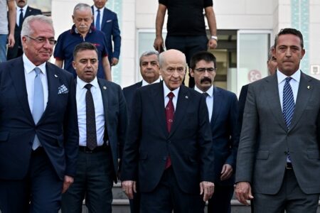 Fenerbahçe-Präsident Ali Koç traf sich mit Devlet Bahçeli