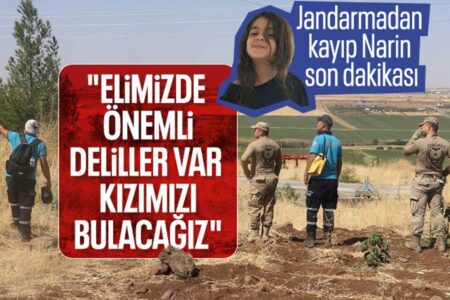 Flash-Entwicklung bezüglich Narin, der in Diyarbakır verschwunden ist: Wir stehen kurz vor dem Abschluss