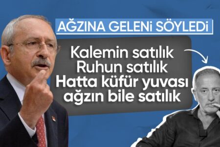 Harte Worte von Kemal Kılıçdaroğlu an Fatih Altaylı