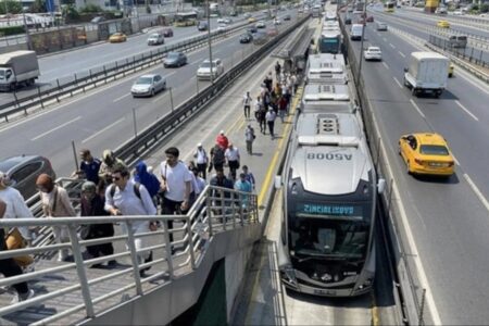 Istanbuler aufgepasst: 45 Tage Arbeit an der Metrobus-Straße