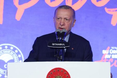 Präsident Erdoğan nahm an der Eröffnung der Jagdsaison 2024-2025 im Wasserwerk teil