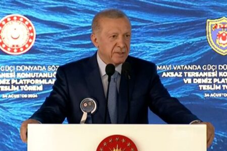 Präsident Erdoğan: Wir nehmen unser U-Boot Pirireis in Dienst