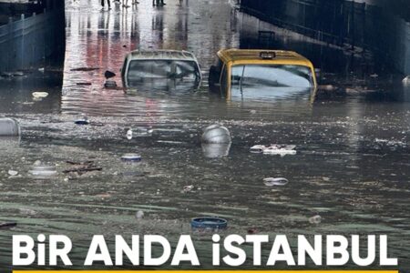 Starker Regen in Istanbul: Wohnhäuser und Arbeitsplätze überschwemmt