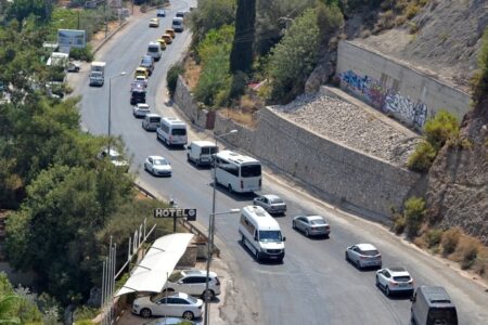 Urlauber sorgten in Fethiye für eine lange Fahrzeugschlange
