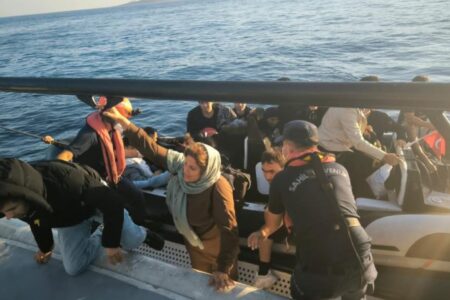 100 illegale Einwanderer wurden in Bodrum gefasst