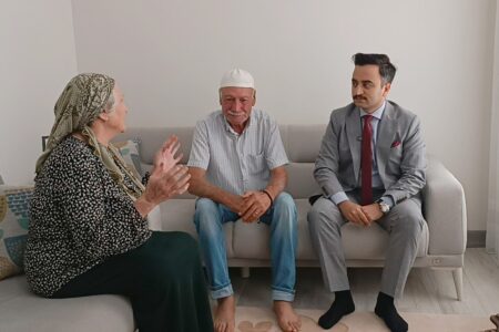 1342 Familien, die sich in Gaziantep in Erdbebenresidenzen niedergelassen haben, werden den Winter in ihren neuen Residenzen verbringen.