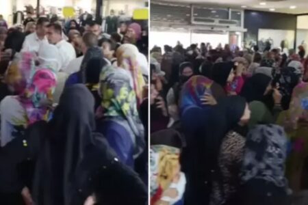 80 Prozent Rabatt im Laden im Einkaufszentrum in Diyarbakır