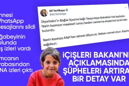 Das bemerkenswerte Detail in Ali Yerlikayas Beitrag über Narin Güran!