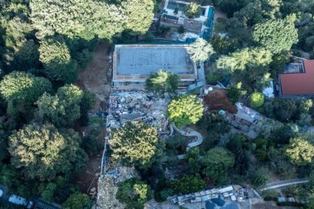 Der Abriss illegaler Gebäude in Vaniköy geht weiter