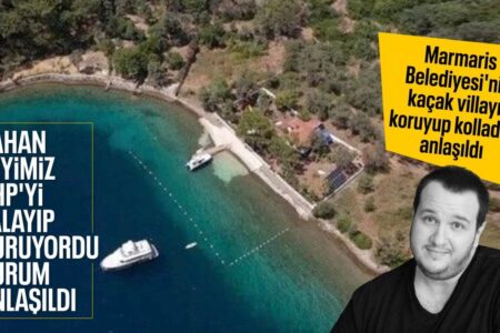 Die illegale Villa von Şahan Gökbakar erinnerte an das Gebäude in Vaniköy