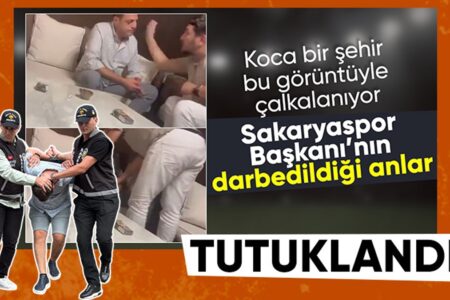 Die Person, die den Anführer des Sakaryaspor-Clubs geohrfeigt hatte, wurde festgenommen