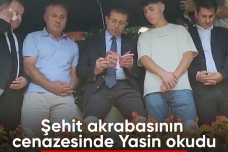 Ekrem İmamoğlu rezitierte Yasin-i Şerif am Grab der Märtyrer