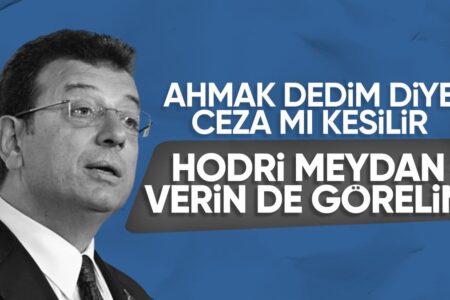 Ekrem İmamoğlu sprach über den „Idiotenfall“: „Hodri-Platz“
