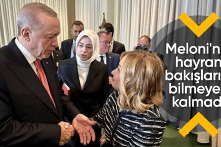 Giorgia Melonis Treffen mit Präsident Erdoğan
