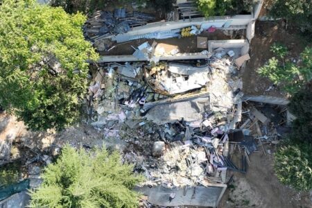 In dem Gebiet, in dem der Abriss in Vaniköy abgeschlossen ist, werden Aufforstungsarbeiten durchgeführt