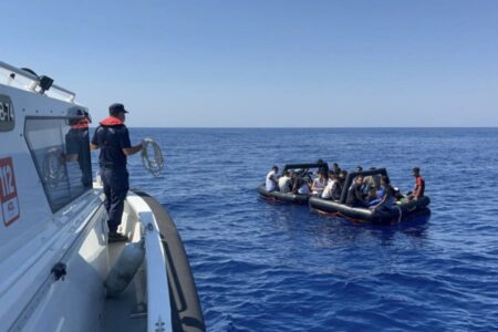 In Edirne wurden 14 illegale Einwanderer gefasst