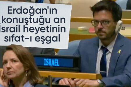 Israelische Auseinandersetzungen während der Rede von Präsident Erdoğan vor der UN-Generalversammlung
