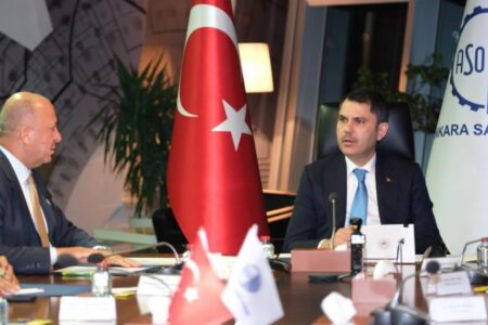 Murat Kurum besuchte die Industriekammer von Ankara